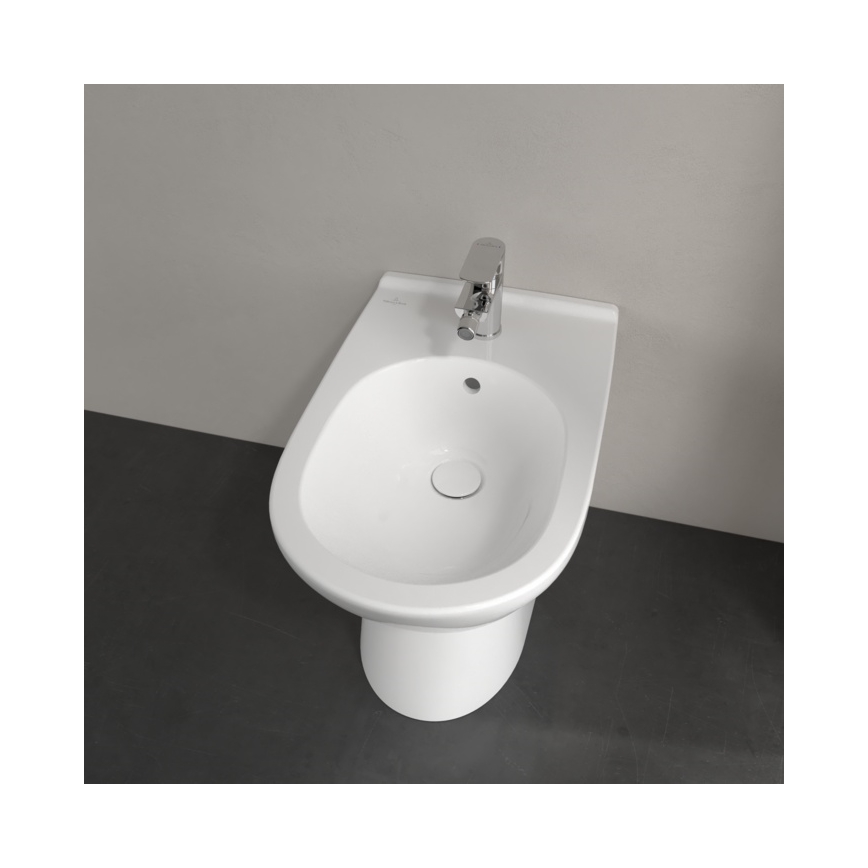 Villeroy & Boch 54610001 - Samostojeći bide O.NOVO 57x36 cm keramika/bijela