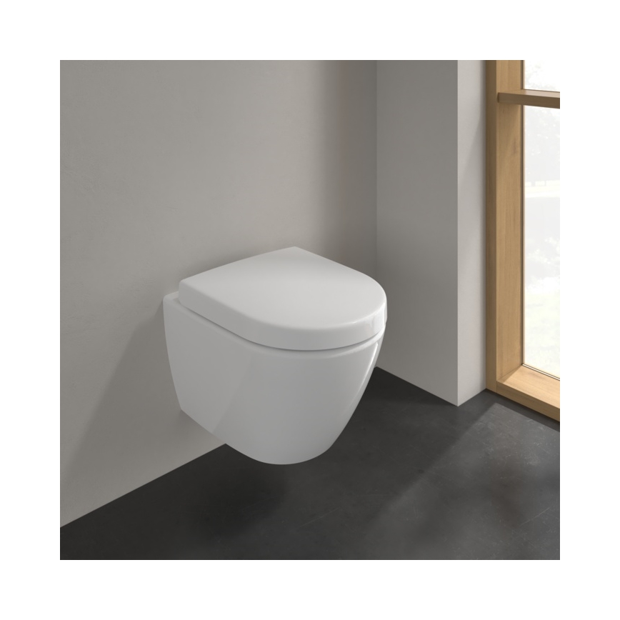Villeroy & Boch 5606R0R1 - Zidna WC školjka SUBWAY 2.0 keramika/bijela