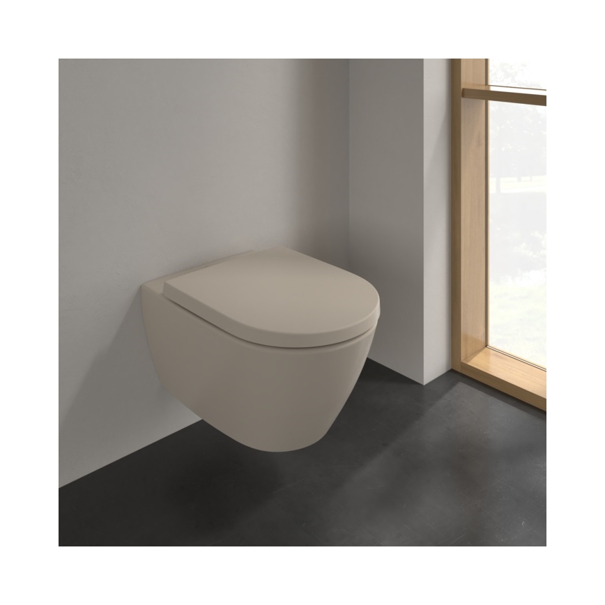 Villeroy & Boch 5614R0AM - Zidni WC SUBWAY 2.0 keramika/bež