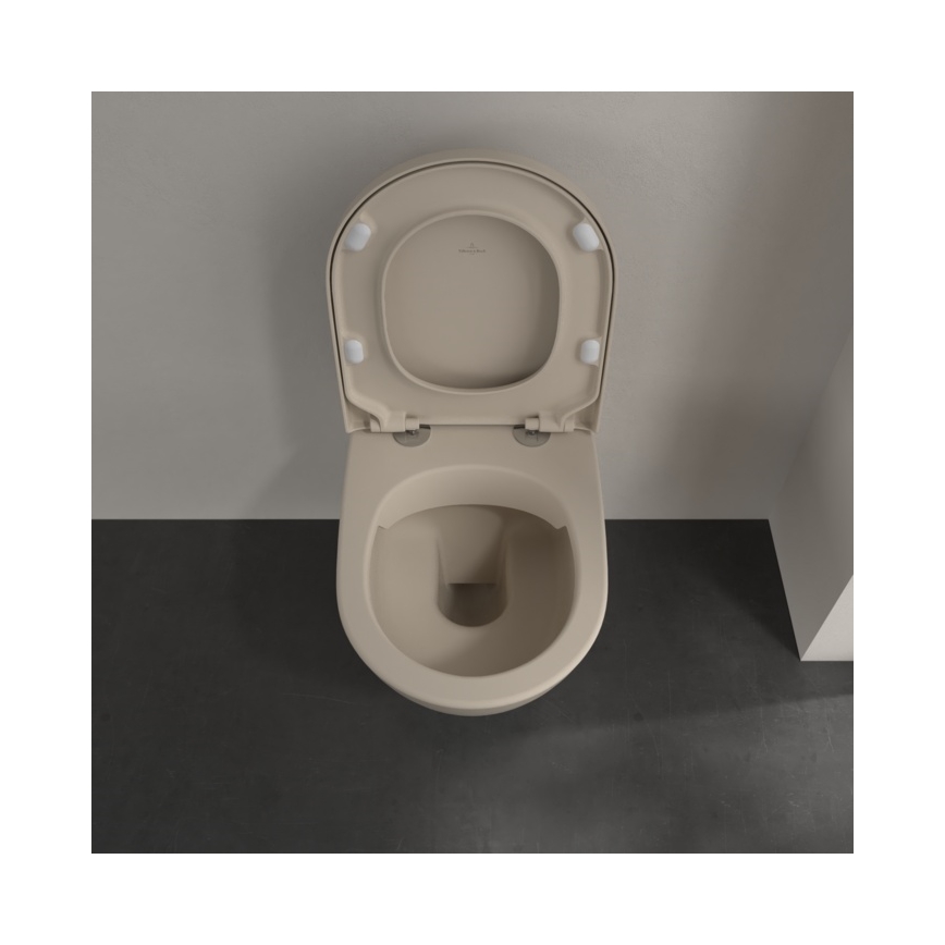 Villeroy & Boch 5614R0AM - Zidni WC SUBWAY 2.0 keramika/bež