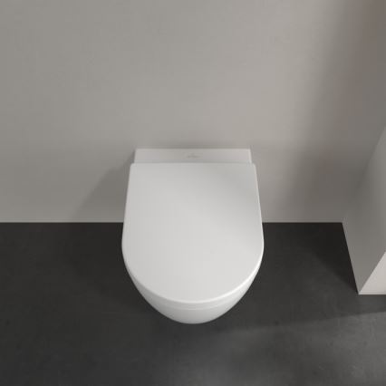 Villeroy & Boch 5656HRR1 - Viseće WC s poklopcem SoftClose AVENTO keramika/bijela