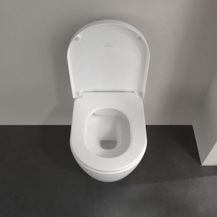 Villeroy & Boch 5656HRR1 - Viseće WC s poklopcem SoftClose AVENTO keramika/bijela