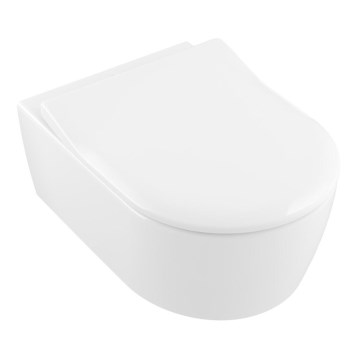 Villeroy & Boch 5656RSR1 - Viseća WC školjka s daskom SoftClose AVENTO keramika/bijela