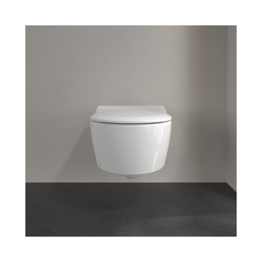 Villeroy & Boch 5656RSR1 - Viseća WC školjka s daskom SoftClose AVENTO keramika/bijela