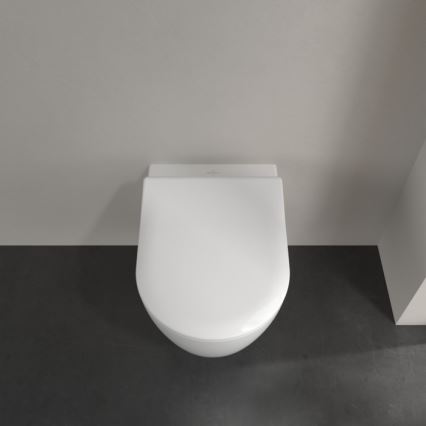 Villeroy & Boch 5656RSR1 - Viseća WC školjka s daskom SoftClose AVENTO keramika/bijela
