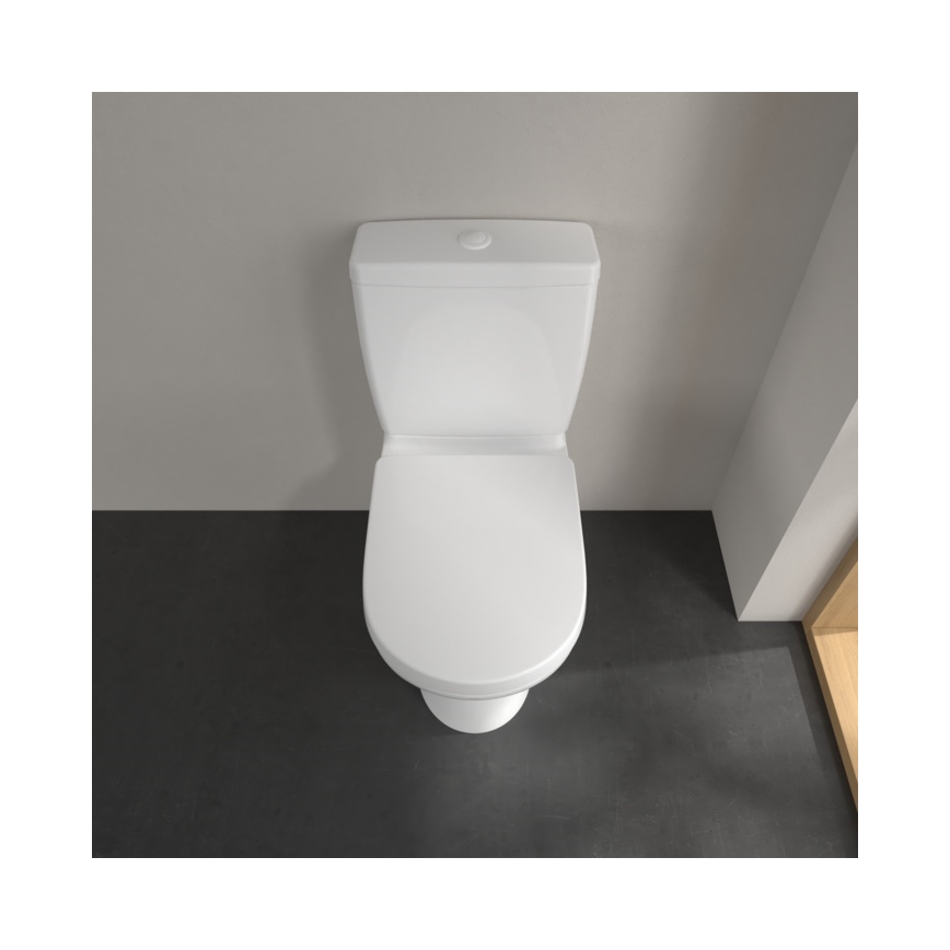 Villeroy & Boch 56581001 - Kombinirana WC školjka O.NOVO, keramika/bijela