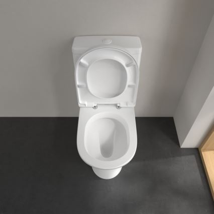 Villeroy & Boch 56581001 - Kombinirana WC školjka O.NOVO, keramika/bijela