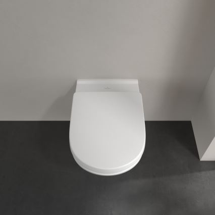 Villeroy & Boch 5660H101 - Viseća WC školjka s daskom O.NOVO keramika/bijela
