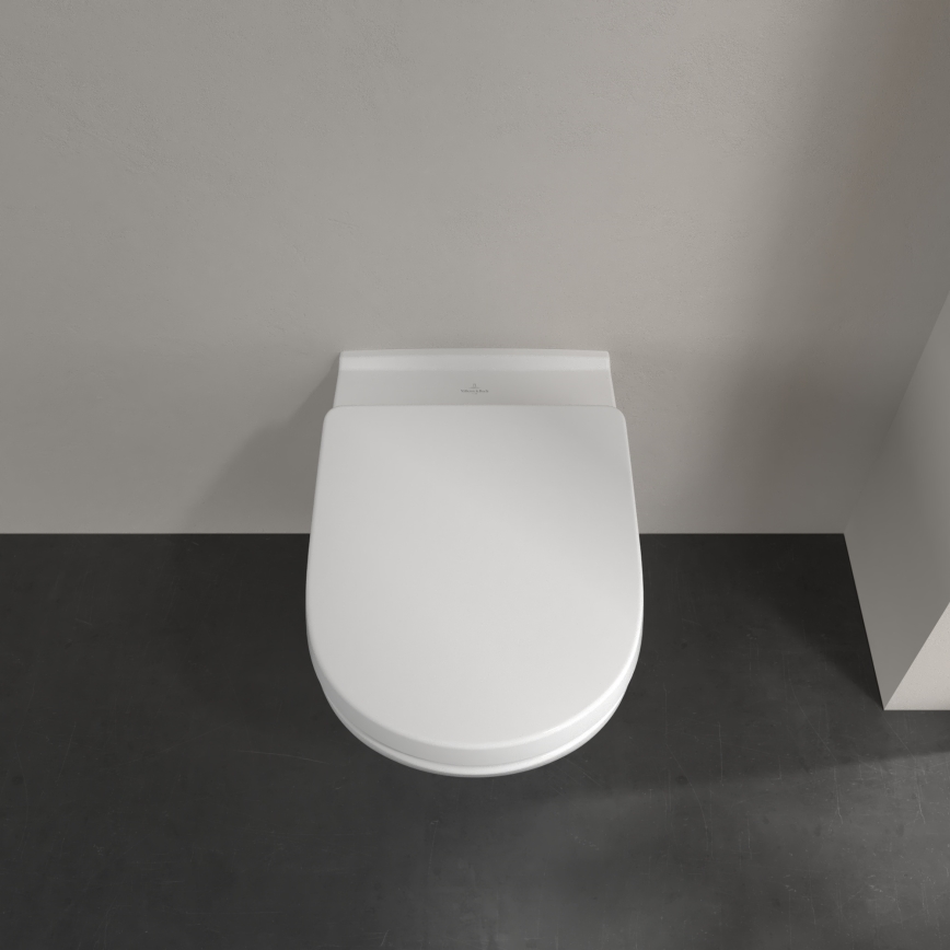 Villeroy & Boch 5660H101 - Viseća WC školjka s daskom O.NOVO keramika/bijela