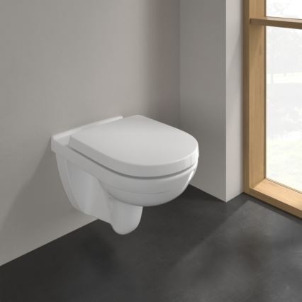 Villeroy & Boch 5660HR01 - Viseća WC školjka s WC daskom SoftClose O.NOVO keramika/bijela