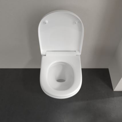 Villeroy & Boch 5660HR01 - Viseća WC školjka s WC daskom SoftClose O.NOVO keramika/bijela