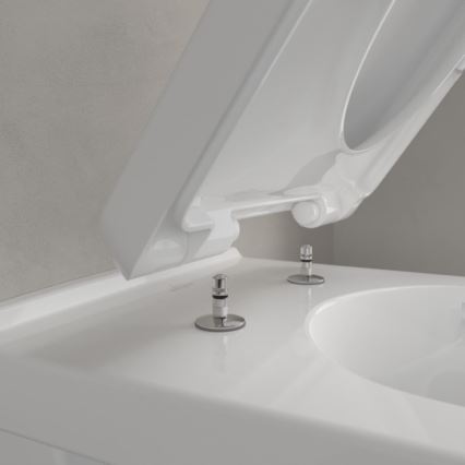 Villeroy & Boch 5660HR01 - Viseća WC školjka s WC daskom SoftClose O.NOVO keramika/bijela