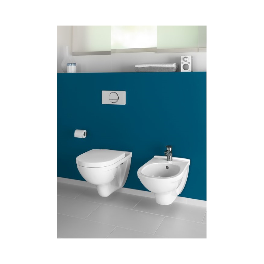 Villeroy & Boch 5660HR01 - Viseća WC školjka s WC daskom SoftClose O.NOVO keramika/bijela