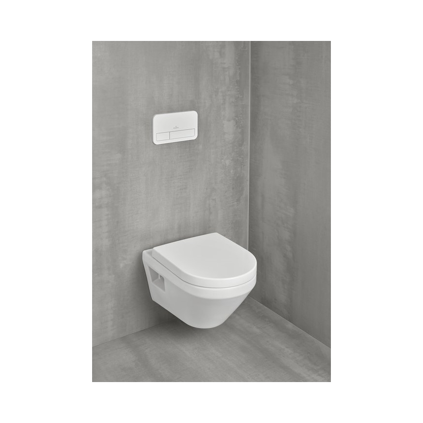Villeroy & Boch 5684CLR1 - Zidna WC školjka s WC daskom SoftClose ARCHITECTURA keramika/bijela