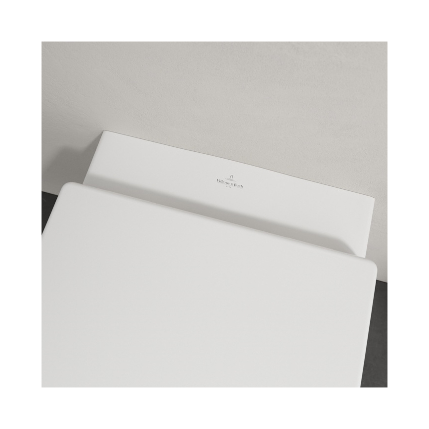 Villeroy & Boch 5684HR01 - Viseća WC školjka s daskom SoftClose ARCHITECTURA keramika/bijela