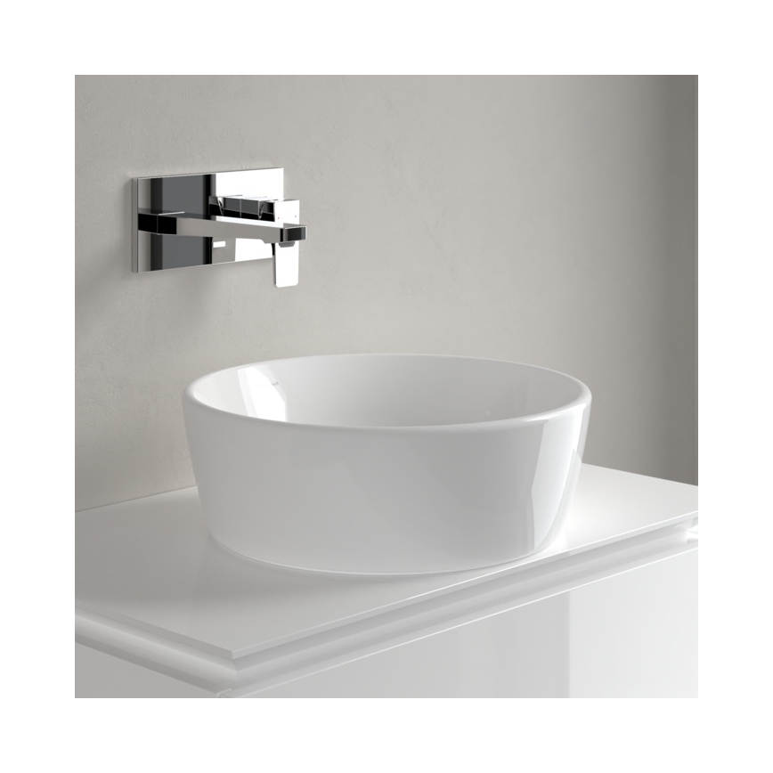 Villeroy & Boch 5A254501 - Umivaonik za ugradnju na ploču ARCHITECTURA, promjer 45 cm, keramika/bijela
