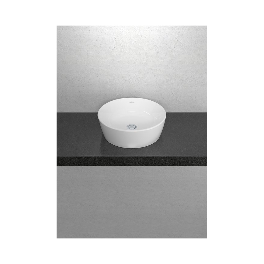 Villeroy & Boch 5A254501 - Umivaonik za ugradnju na ploču ARCHITECTURA, promjer 45 cm, keramika/bijela