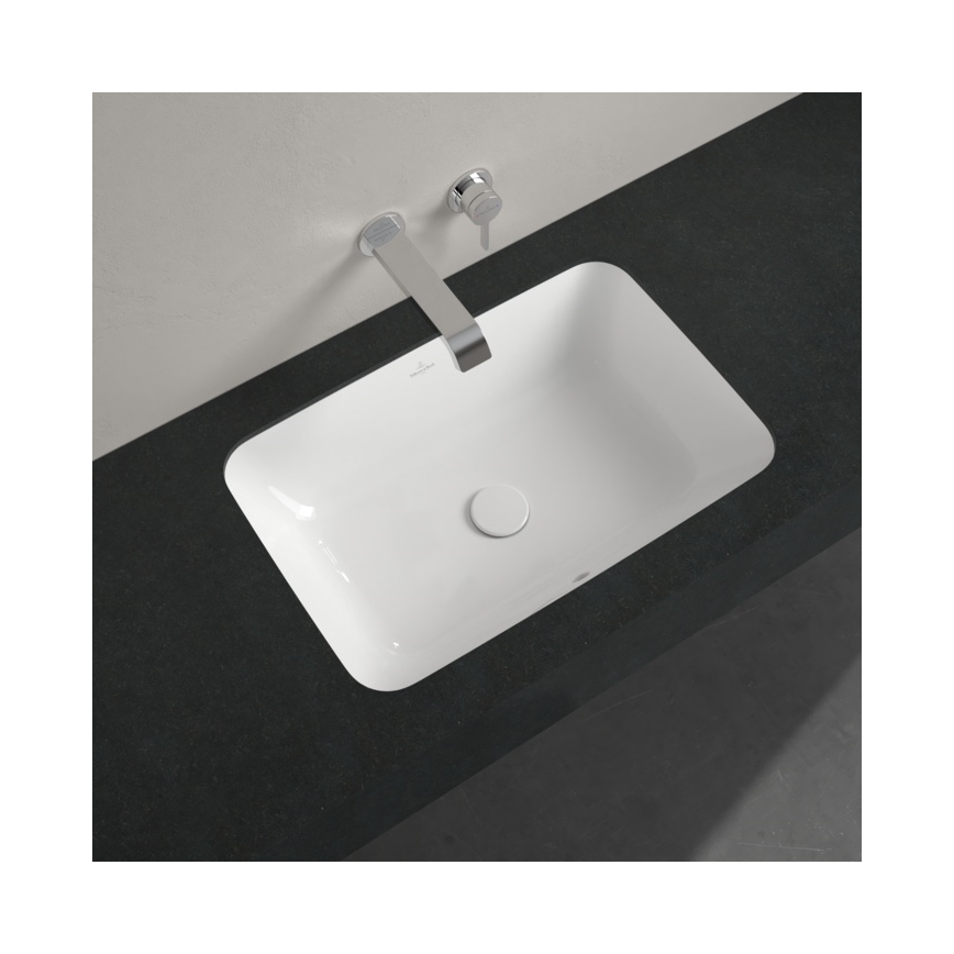 Villeroy & Boch 5A776001 - Ugradni umivaonik ARCHITECTURA 57x37 keramika/bijela