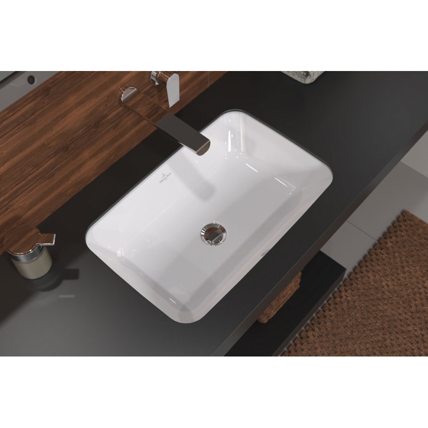 Villeroy & Boch 5A776001 - Ugradni umivaonik ARCHITECTURA 57x37 keramika/bijela
