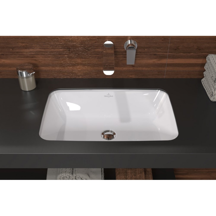 Villeroy & Boch 5A776101 - Ugradbeni umivaonik ARCHITECTURA 57x37 cm keramika/bijela