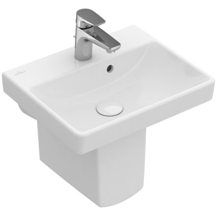 Villeroy & Boch 73584501 - Zidni umivaonik AVENTO 45x37 cm keramika/bijela
