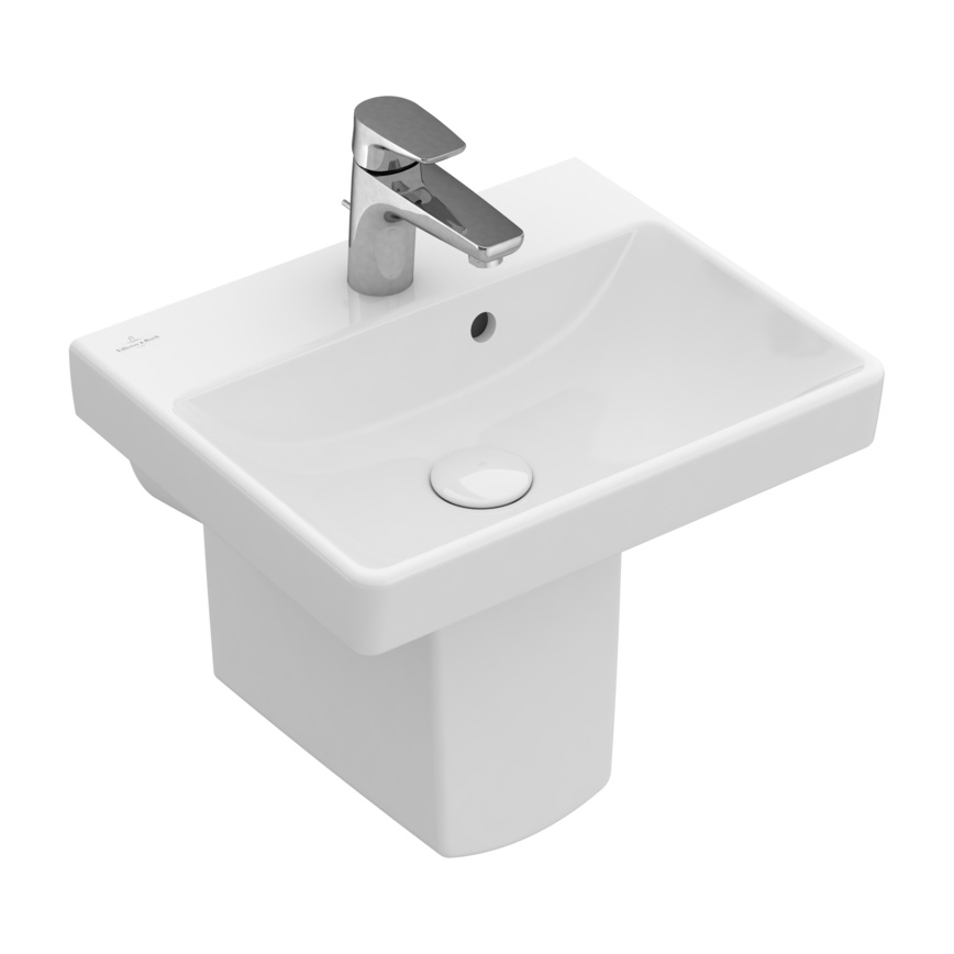 Villeroy & Boch 73584501 - Zidni umivaonik AVENTO 45x37 cm keramika/bijela