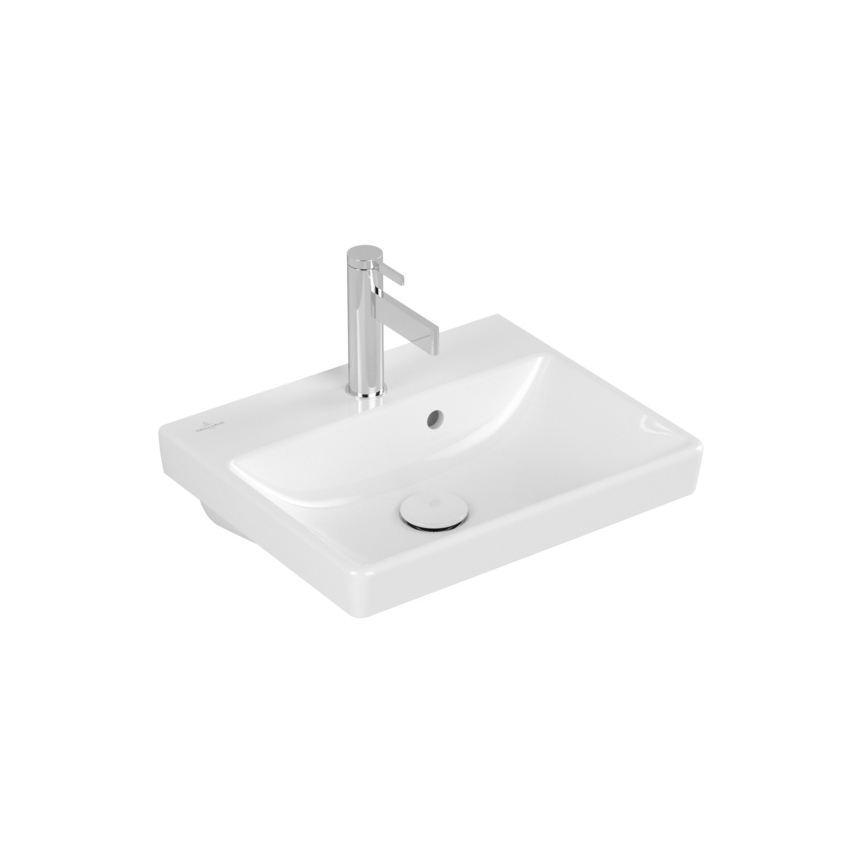 Villeroy & Boch 73584501 - Zidni umivaonik AVENTO 45x37 cm keramika/bijela