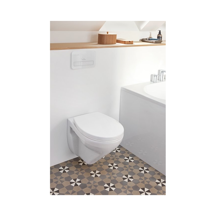 Villeroy & Boch 8M43S101 - Toaletno sjedalo s mekim zatvaranjem SoftClose O.NOVO bijelo
