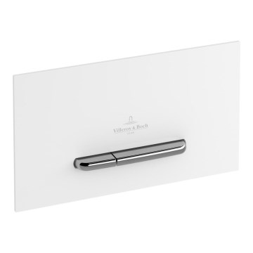 Villeroy & Boch 92216168 - Tipka za ispiranje VICONNECT bijela/sjajni krom