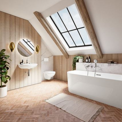 Villeroy & Boch 922400RE - Tipka za ispiranje VICONNECT, bijela visokog sjaja