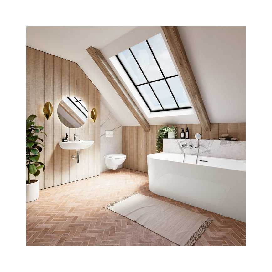 Villeroy & Boch 922400RE - Tipka za ispiranje VICONNECT, bijela visokog sjaja