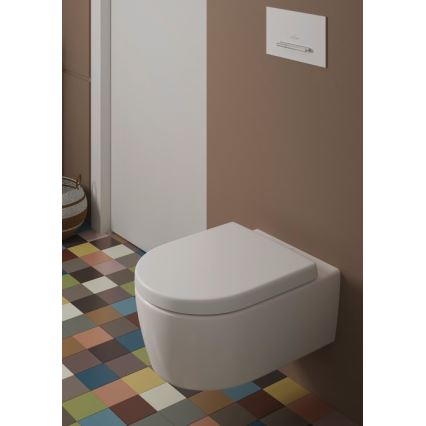 Villeroy & Boch 9M77C101 - Toaletno sjedalo SoftClose AVENTO bijelo