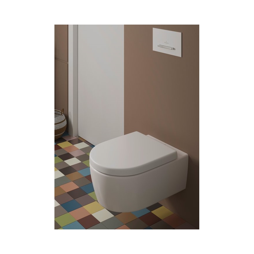 Villeroy & Boch 9M77C101 - Toaletno sjedalo SoftClose AVENTO bijelo