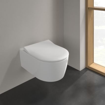 Villeroy & Boch 9M87S101 - WC daska SoftClose AVENTO bijela