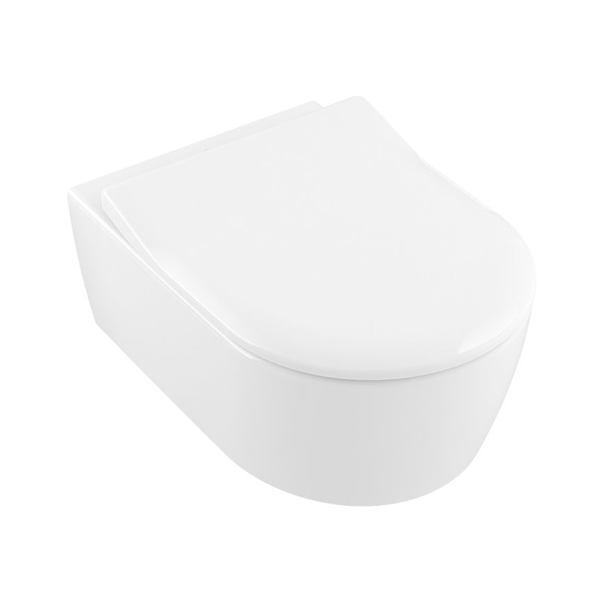 Villeroy & Boch 9M87S101 - WC daska SoftClose AVENTO bijela