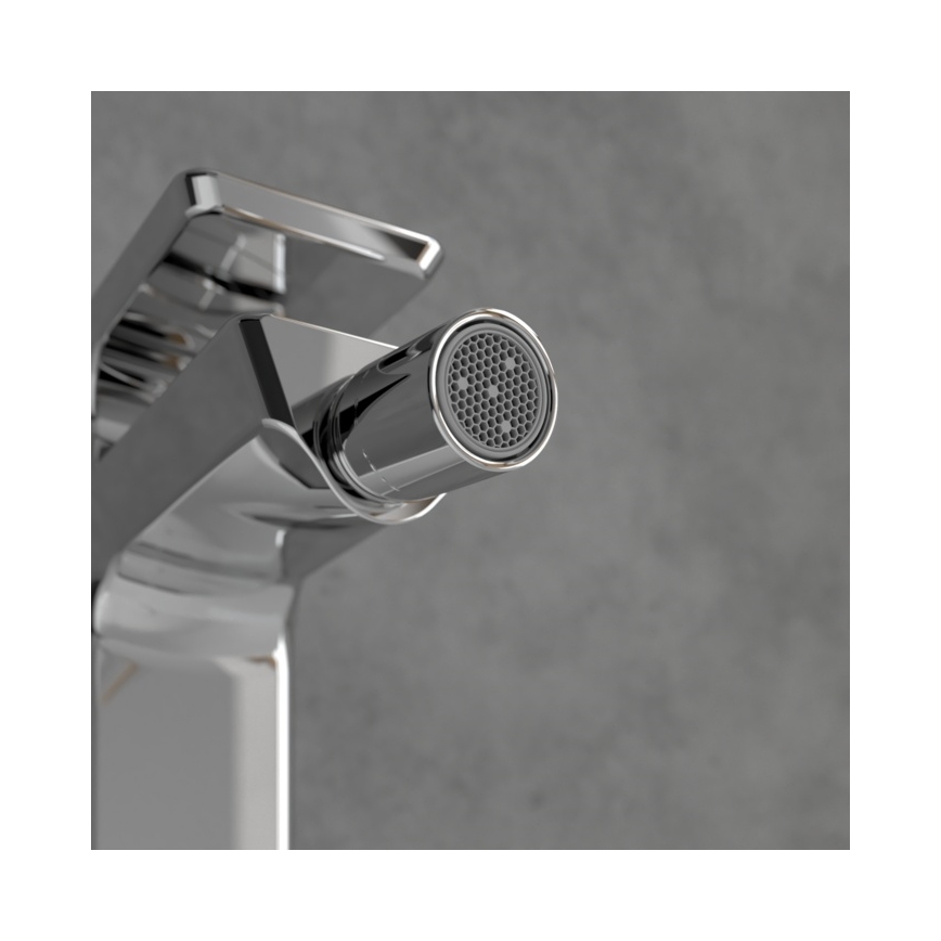 Villeroy & Boch TVB11200100061 - Baterija za bide + odtok SUBWAY 3.0 sjajni krom