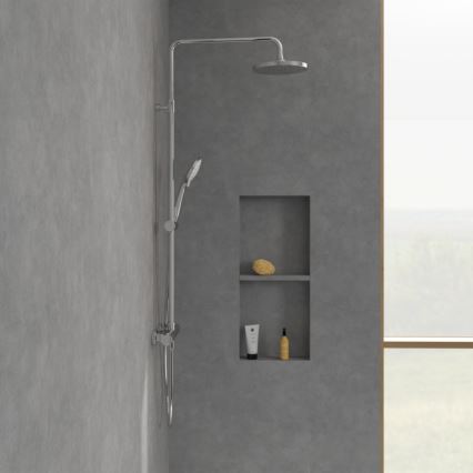 Villeroy & Boch TVS10900200061 - Tuš set s baterijom UNIVERSAL sjajni krom