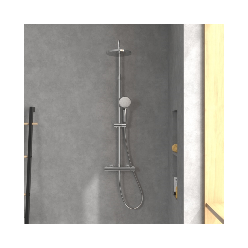 Villeroy & Boch TVS10900200061 - Tuš set s baterijom UNIVERSAL sjajni krom