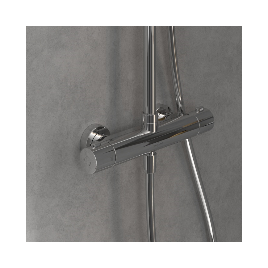 Villeroy & Boch TVS10900200061 - Tuš set s baterijom UNIVERSAL sjajni krom