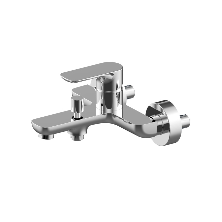 Villeroy & Boch TVT10400100061 - Baterija za kadu O.NOVO, polirani krom