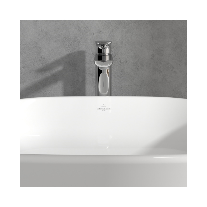 Villeroy & Boch TVW10410511061 - Slavina za umivaonik + odtok O.NOVO 29,5 cm sjajni krom