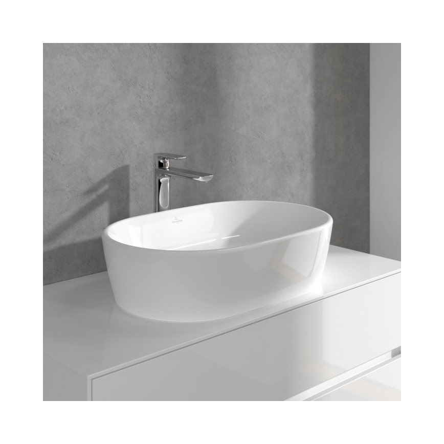 Villeroy & Boch TVW10410511061 - Slavina za umivaonik + odtok O.NOVO 29,5 cm sjajni krom