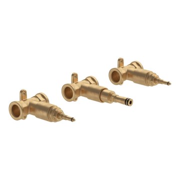 Villeroy & Boch TVW10610B15200 - Podžbukna montažna jedinica za bateriju s 3 otvora LOOP&FRIENDS, mesing