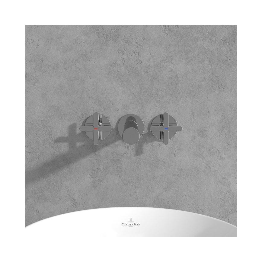 Villeroy & Boch TVZ10601200061 - Baterija za umivaonik LOOP&FRIENDS sjajni krom