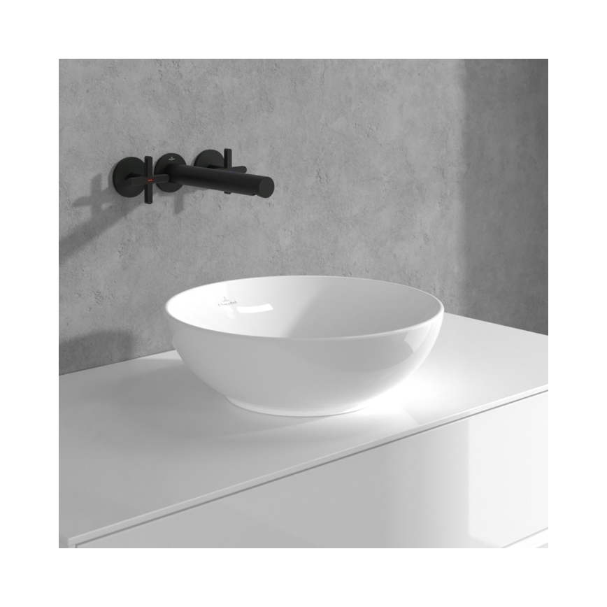 Villeroy & Boch TVZ106012000K5 - Slavina za umivaonik LOOP&FRIENDS mat crne boje