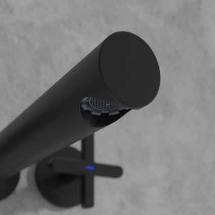 Villeroy & Boch TVZ106012000K5 - Slavina za umivaonik LOOP&FRIENDS mat crne boje