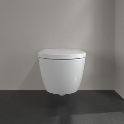 Villeroy & Boch V0E100R1 - Zidni bide s daskom SoftClose VICLEAN keramika/bijela +daljinski upravljač