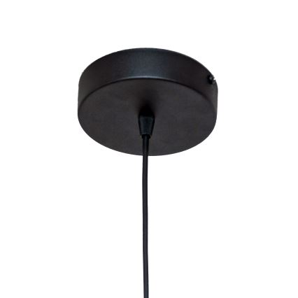 Viseća lampa ECLIPSE na kablu 1xE27/15W/230V crna/bijela