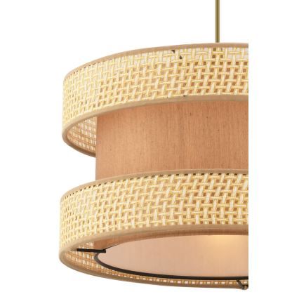 Viseća lampa HALO 1xE27/60W/230V smeđa/bež