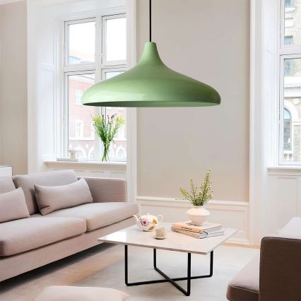 Viseća lampa VULCANO 1xE27/40W/230V zelena